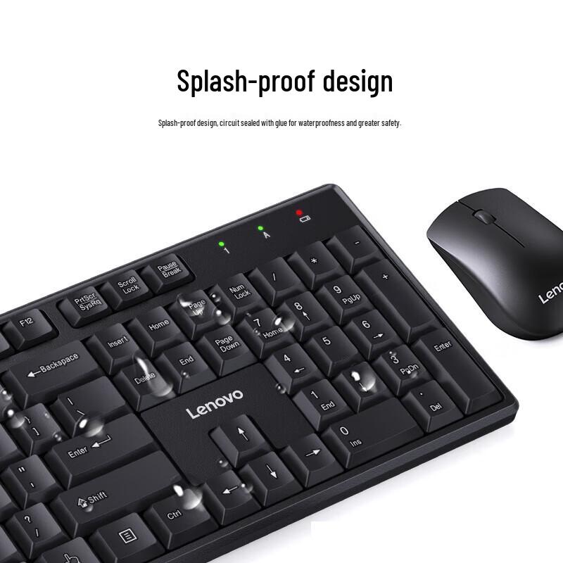 Lenovo MK23 Wireless Keyboard and Mouse Combo