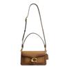 Coach Tabby 26 Classic Logo Decoration Calf Leather Shoulder Handbag Medium Women's Honey Brown