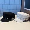Women Cotton Navy Style Newsboy Cap Beret Hat Octagonal Cap Painter Hat
