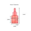 1pc 20ml Essential Oil Bottle Glass Frosted Dropper Bottle Sample Bottle Aromatherapy Liquid Drop for Massage Perfume Bottles