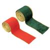 Christmas Ribbon Solid Color Polyester Craft Ribbon for Gift Wrapping Bows 5-Yard Holiday Decor