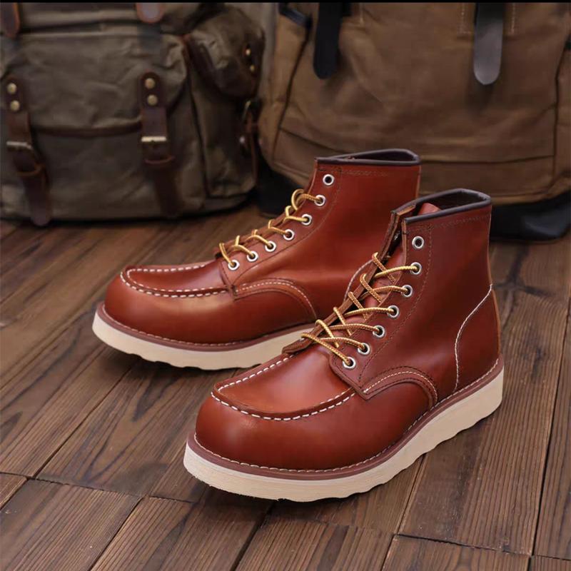 Vintage British Men Casual Ankle Boots
