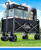 Foldable Outdoor Camping Cart - Portable Trolley for Travel and Picnic Essentials
