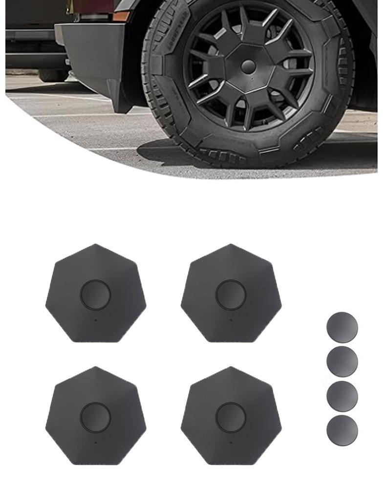 Cybertruck Wheel Center Cap Screw Cover - Modified Car Accessory for 24 Models