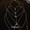 Zircon Geometric Multi-Layer Necklace - Niche Style, European & American Luxury Body Chain
