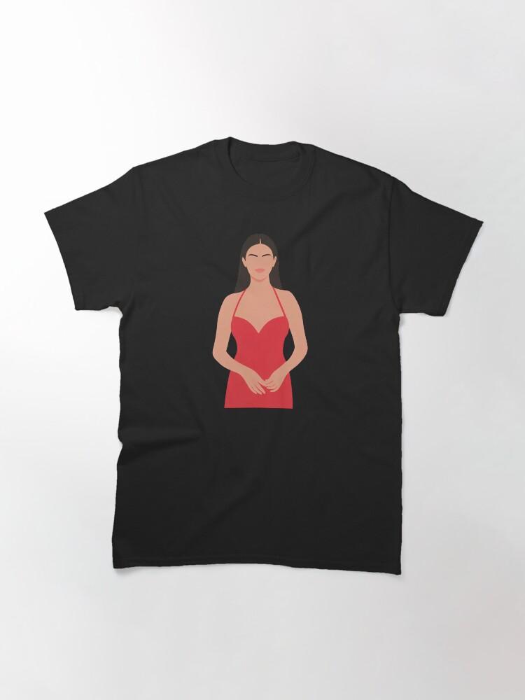 Selena Gomez Lineless Illustration Classic T-Shirt