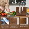 CRKMDCR Magnetic Knife Stand, Wooden Knife Holder, Strong Magnetic Wooden Knife Holder, Magnetic Knife Holder Storage Rack, Wooden Knife Holder, Knife