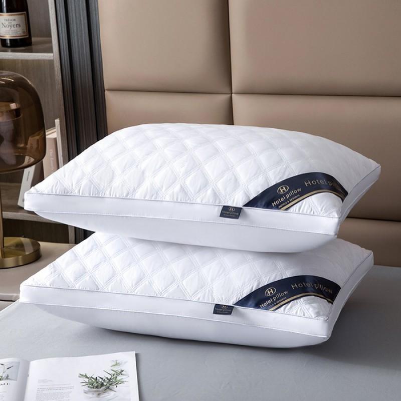 Memory Foam Alternative Pillow Neck Support Sleep Aid Adult Single Bed 48x74cm