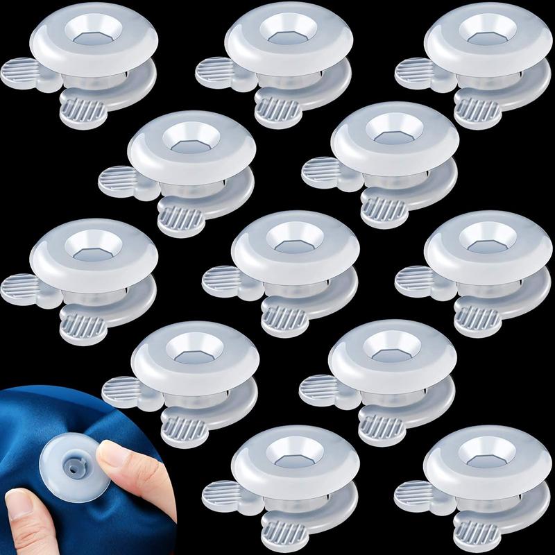 1-12Set Comforter Grippers Bed Duvet Donuts Quilt Covers Sheet Holders Gripper Blankets Sheet Accessories Fastener Clips Clamp