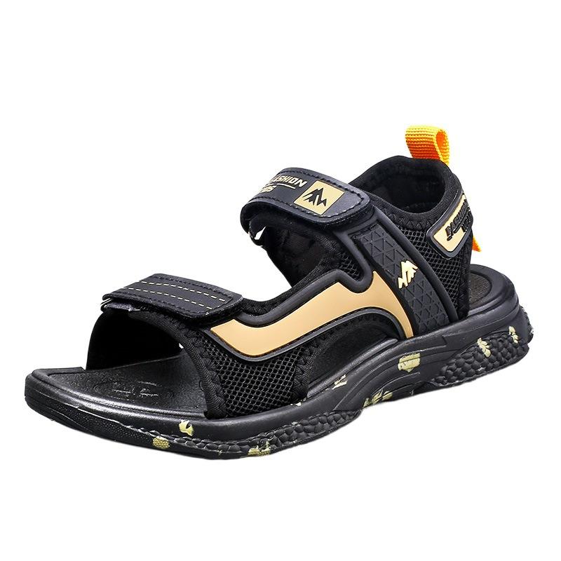 Pojkars sandaler nya medelålders och äldre barn baby barn halkfria mjukbottnade strandskor