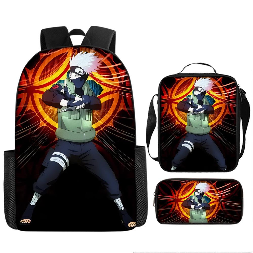 Naruto Large Capacity Backpack Primary School Students 3rd To 6th Grade Junior High School Girls Backpack
