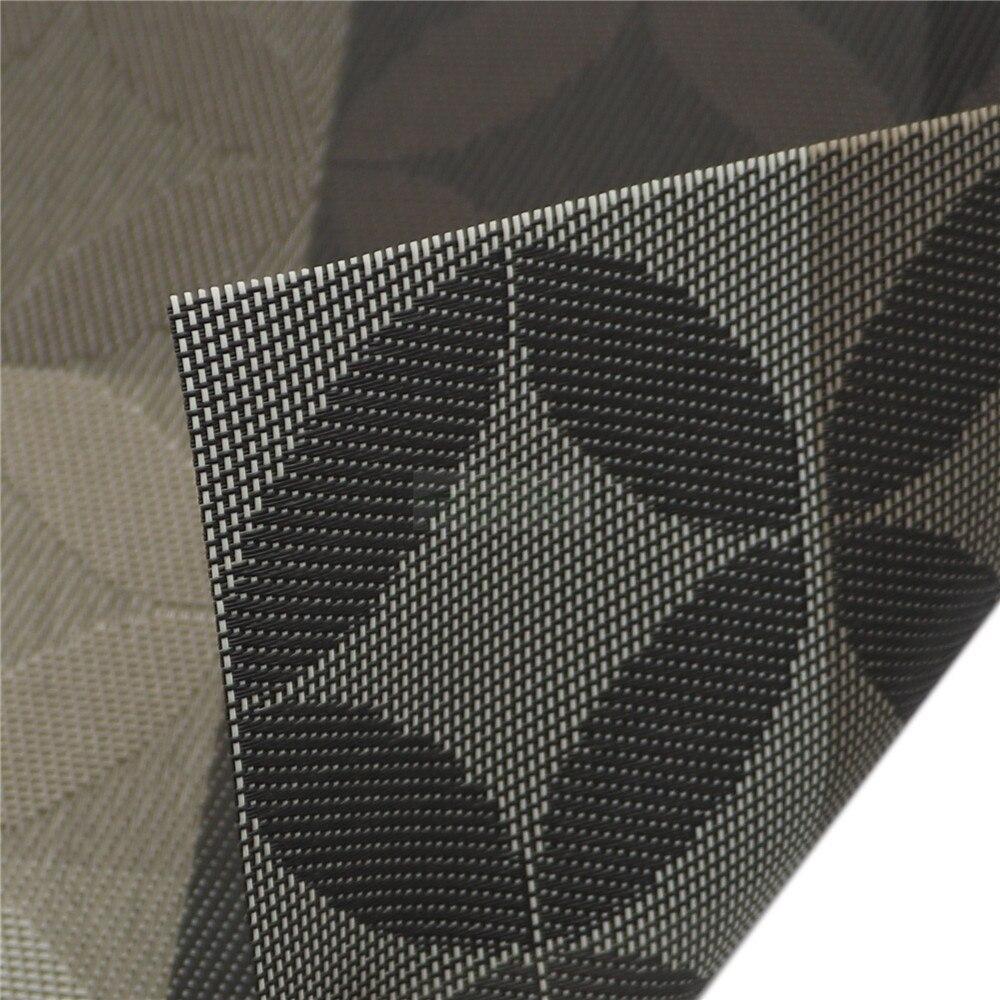 6 sztuk / partia nowość podkładki pod kubek podkładka pod kubek żaroodporne pcv kuchnia jadalnia w paski podkładki stołowe na mata stołowa 45 * 30 cm