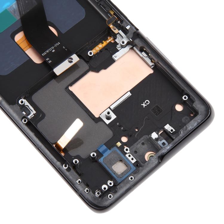 OLED LCD-ekraan Samsung Galaxy S21 Ultra 5G SM-G998B jaoks, digitiseerija täiskomplekt koos raamiga, ekraani suurus: 6,78 tolli