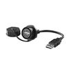 USB2.0 USB3.0 Screw Lock Waterproof USB Aviation Connector Socket Female To Male Industrial Data Extension Cable 0.3M 0.5M 1M
