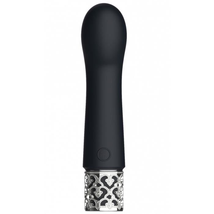 Vibromasseur - Ouch - Bijou Noir - Rechargeable - Silicone - Petit