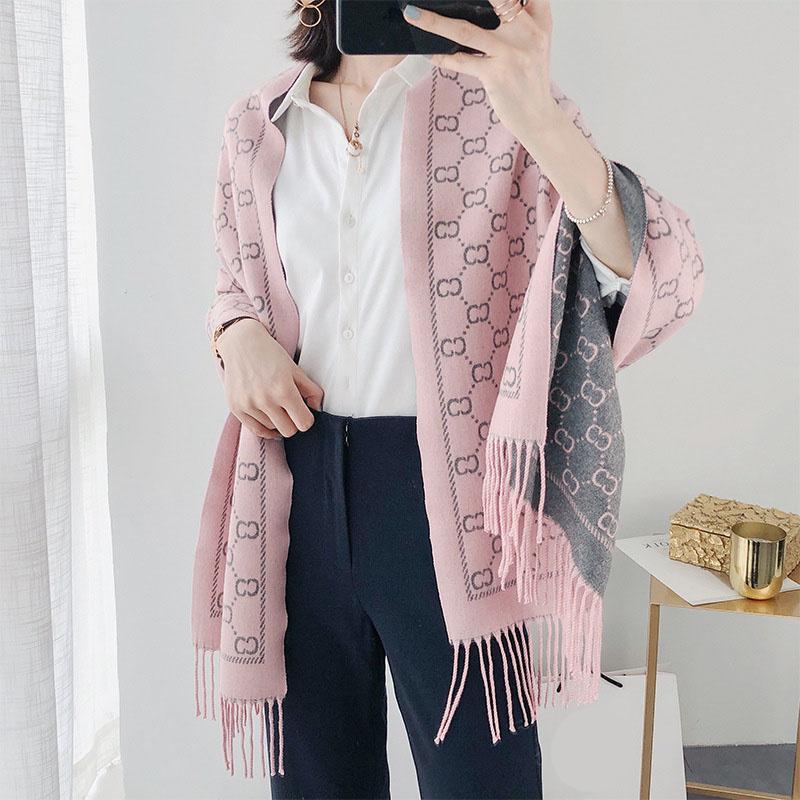 New Arrivals Thickened Warmth Scarf Fringe-Style Women's Scarf Men's Winter Scarf