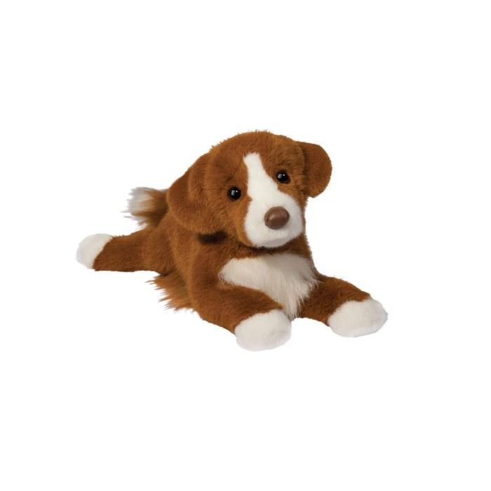 Douglas Rush 16-inch Nova Scotia Duck Tolling Retriever Dog Plush Red/White