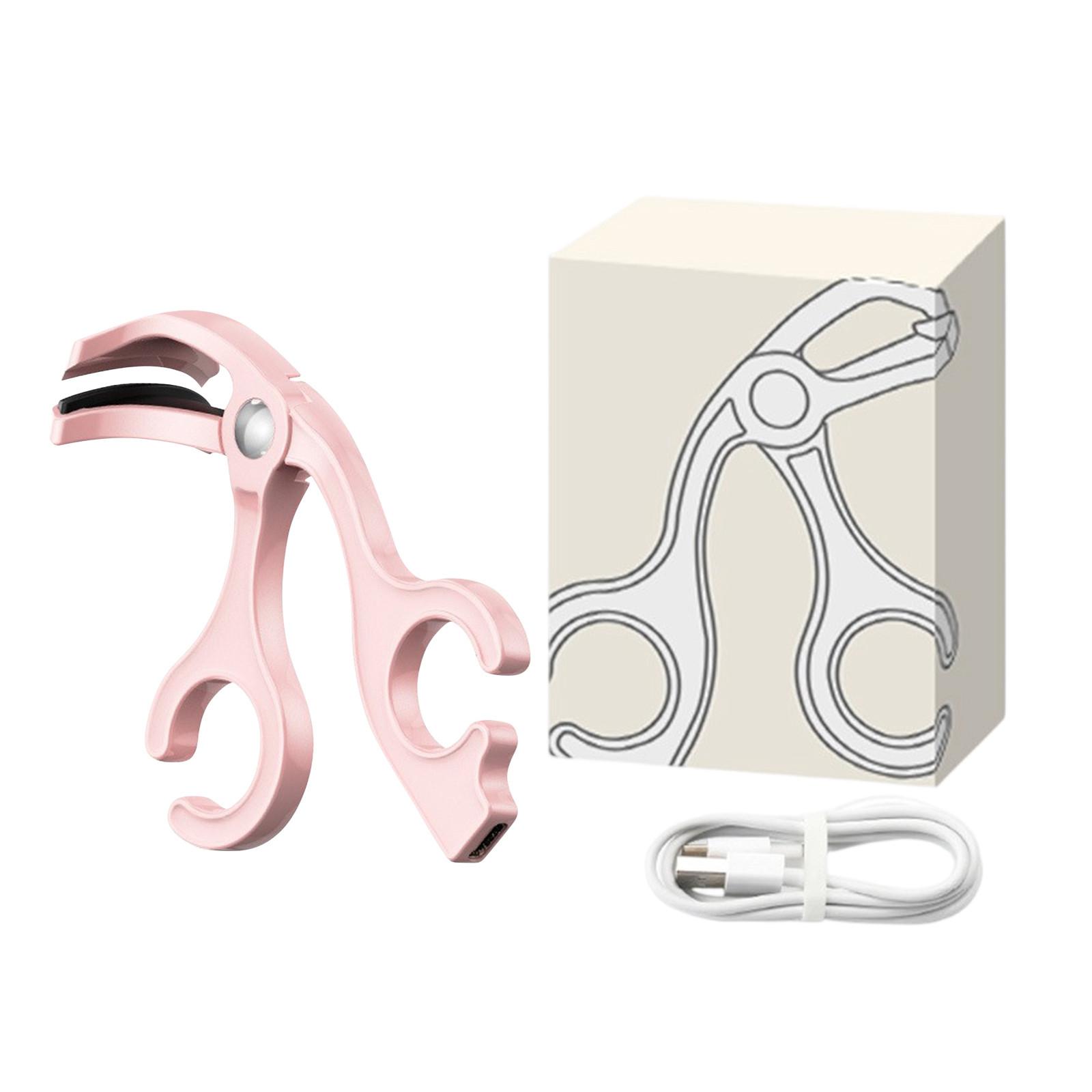 

Электрические щипцы для завивки ресниц, широкоугольные щипцы для завивки ресниц, портативный инструмент для новичков. One Size розовый