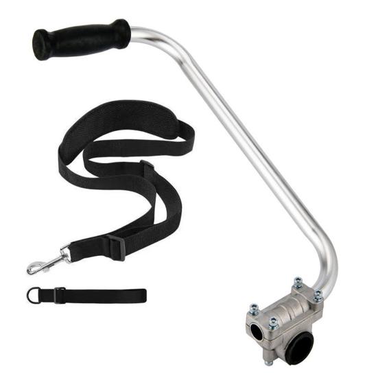 

1 комплект металлической ручки для поедания сорняков с плечевым ремнем. Эргономичная удлинительная ручка для поедателя сорняков. Металлическая ручка для поедания сорняков.