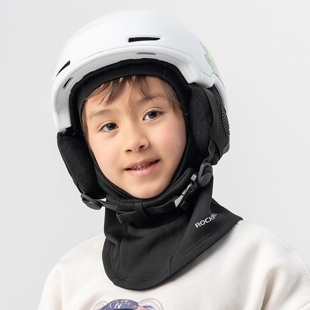 ROCKBROS Children Fleece Balaclava Warm Face Mask Cycling Skiing Cap Face Neck Warmer for Outdoor Activities