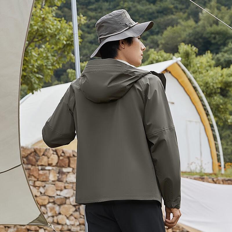 

Мужская трехслойная куртка с капюшоном Qipai M