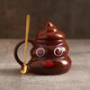 Cute Poop Mug Funny Ceramic Parody Poop Cup Personality Bizarre Poop Cup Birthday Gift