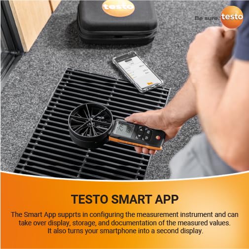 TESTO Anemometer Testo 417 Funnel Set 1 0563 1417