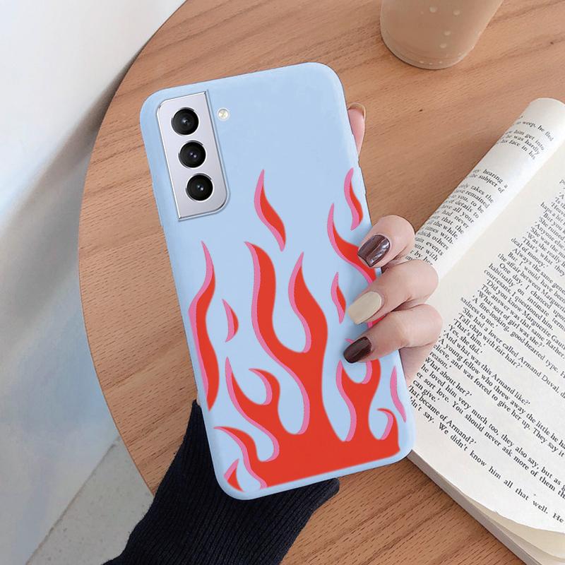 Case For Samsung Galaxy S21 S 21 FE S21 Plus Soft Silicone TPU Back Cover Case Protective Coque For Samsung S21 Ultra S21+ Funda