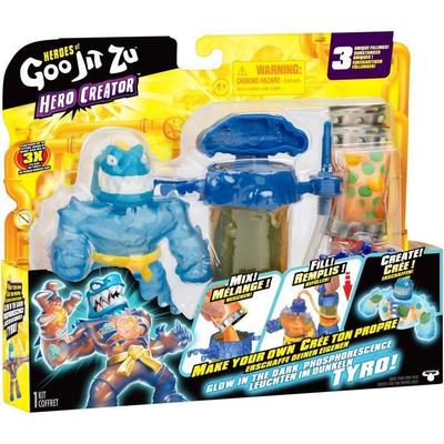Figurine - HEROES OF GOO JIT ZU - Creator Rayon-x Tyro - 11 Cm