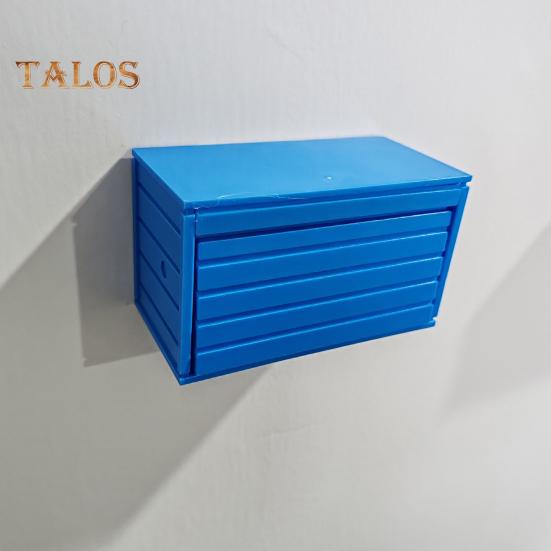 Car Garage Key Holder with Opening Door Wall Mount Key Organizer Hook Multi-purpose Entryway Key Storage Rack Decoration