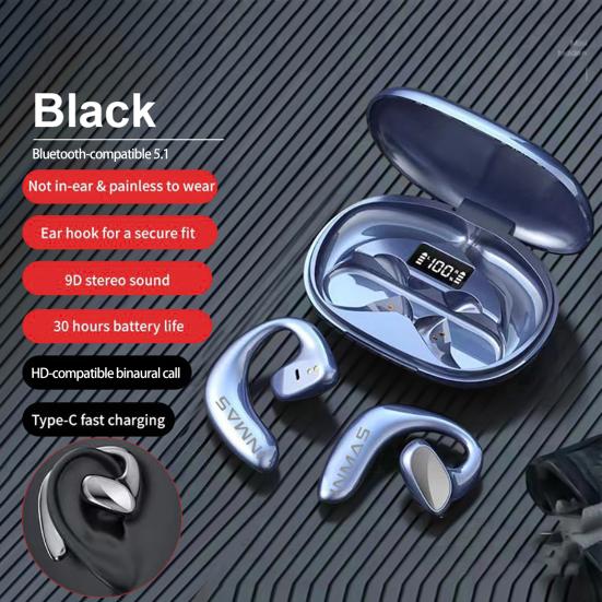 

Стильные Bluetooth-совместимые гарнитуры Mega Bass с перезаряжаемым шумоподавлением