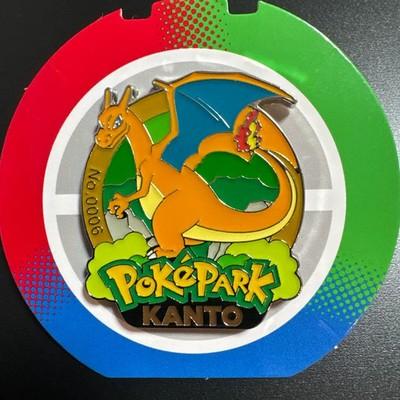 PokePark Kanto Charizard Pin Badge Limited Edition Japan Exclusive Pokemon