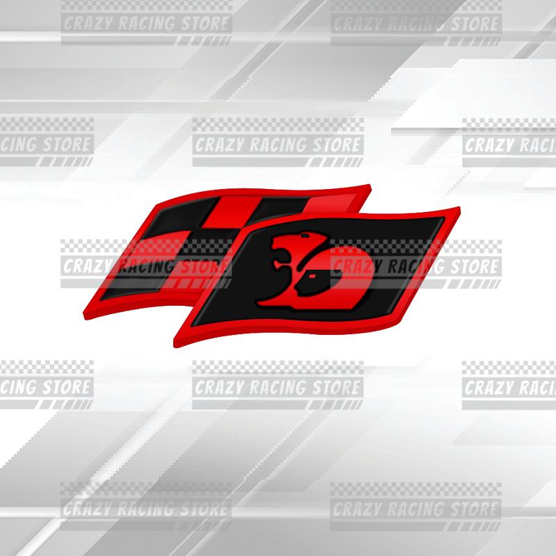 Car Badges HSV Racing Flag Trunk Emblem Metal Stickers Body Decals Letter Grille Decor For Holden HSV Astra Commodore GTS R8