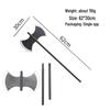 Halloween Props: Grim Reaper Scythe, Devil Trident, and Lincoln Cane Toy Set