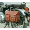 Τσάντα από γνήσιο δέρμα κατσίκας Πλαϊνή Μοτοσυκλέτας ποιότητας εξαγωγής Δερμάτινη Θήκη τσάντες Σέλα