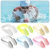 4PCS Small Size 6 Colors Silicone Soft Swimming Nose Clip Swim Earplug Pool Waterproof Earplug Suit Accessories For Adult Kids