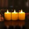 6 Pack USB-C Rechargeable LED Tea Light Candles , Waterproof Flameless Candle with Remote for Indoor and Outdoor