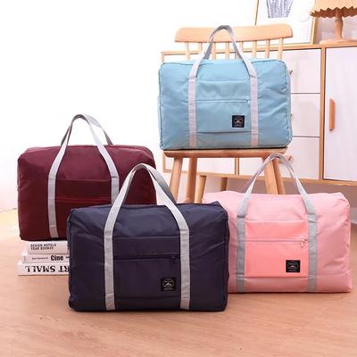 Bolsa de viaje plegable para aerolíneas, bolsa de mano para mujeres y niñas, ligera, de gran capacidad, para deportes, para viajes de fin de semana y de noche