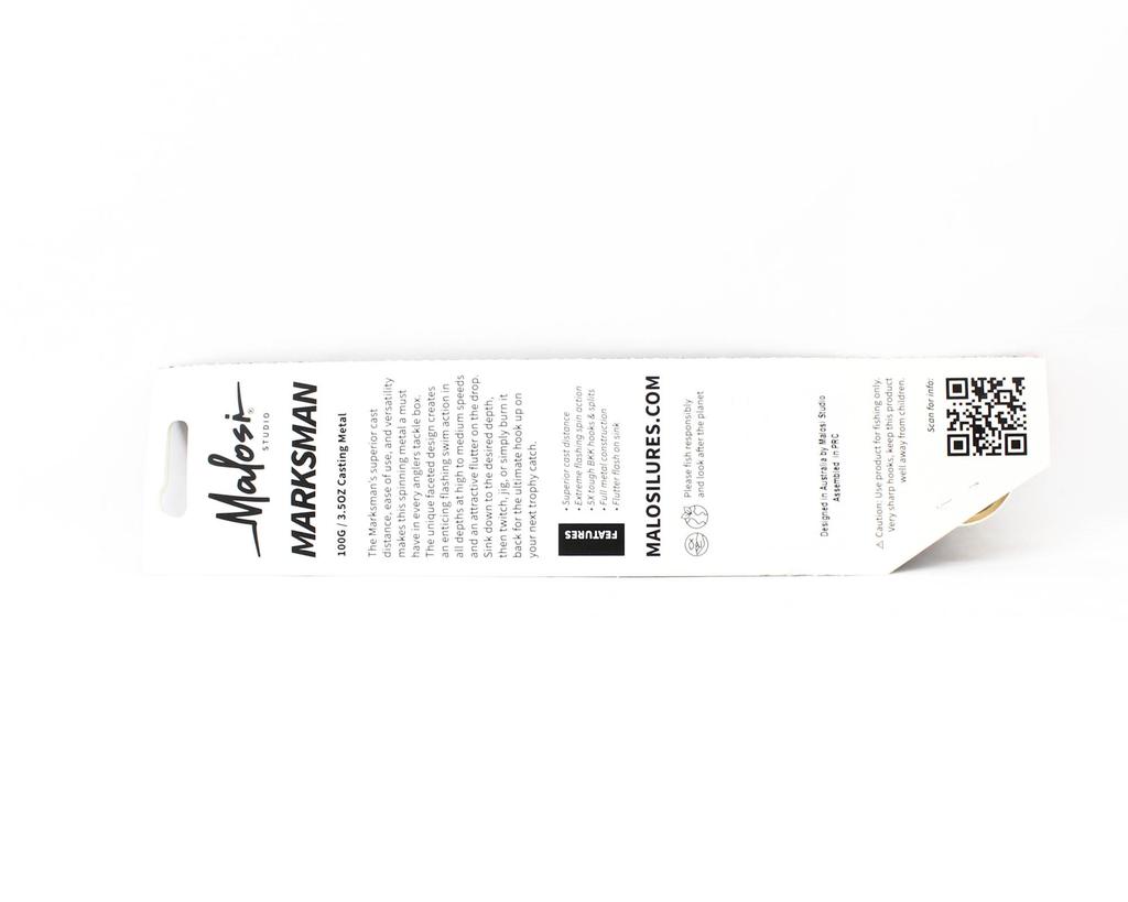 Malosi MA100-CE Kovový kráječ Marksman 100 gramů Chrom (1747)