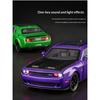1/32 Dodge Challenger SRT Car Model Alloy Die-cast Simulation Hellcat Muscle Sports Car Model Boy Toy Car Holiday Birthday Gift
