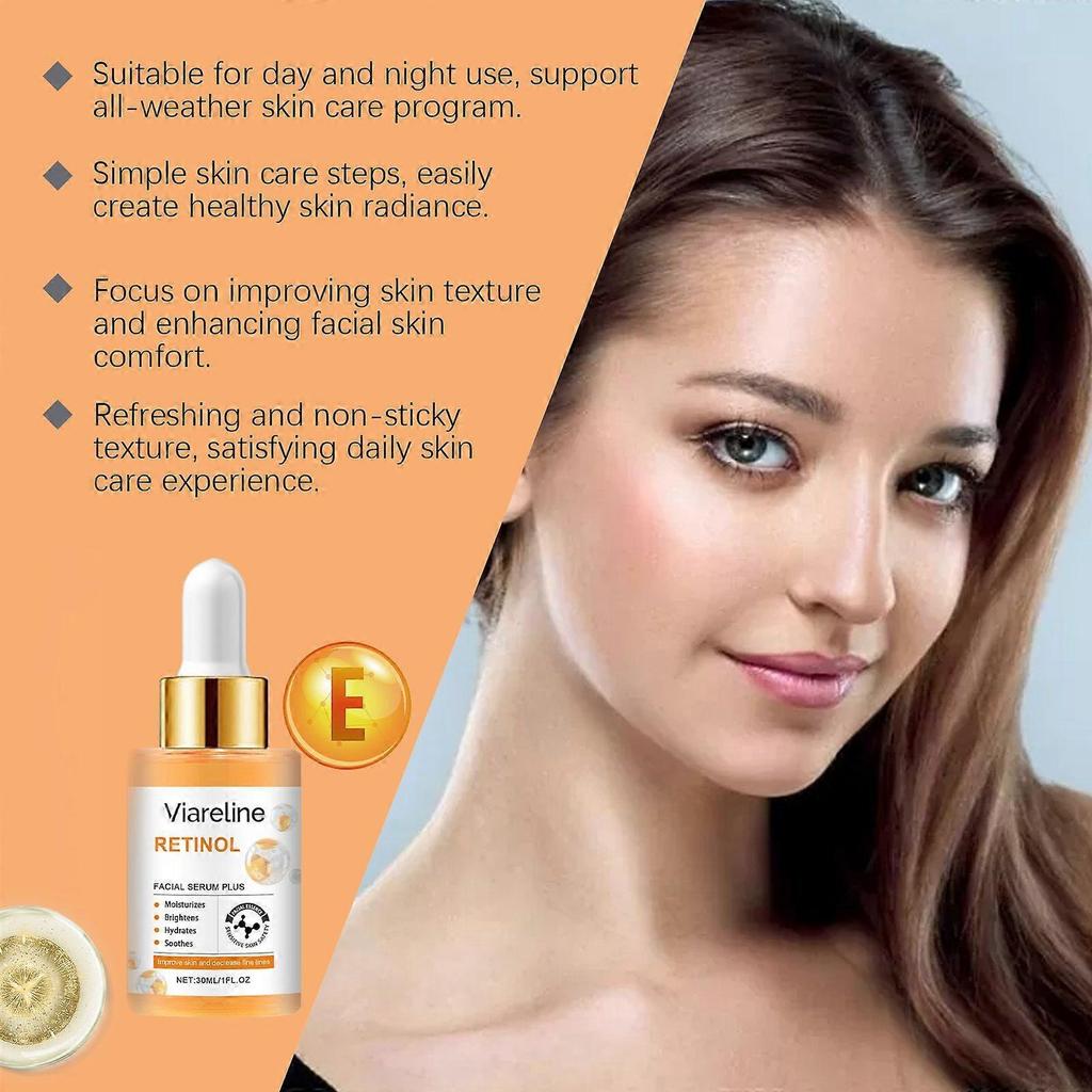 Viareline Retinol Brightening Facial Essence Hydrating, Moisturizing And Brightening Facial Skin Care Essence