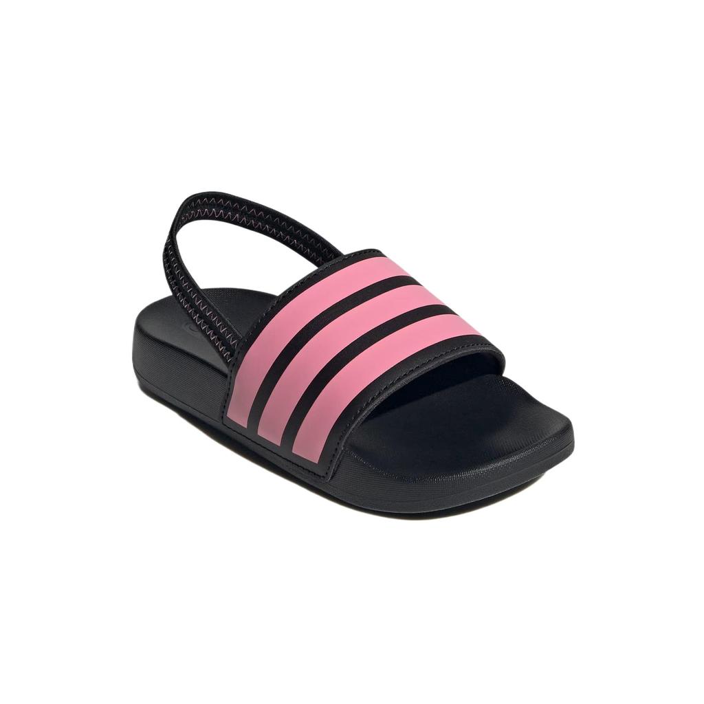 Adidas Adilette Estrap Fashion Comfortable Trendy Minimalist Low Top Kids Sandals Kids Sandals Black Pink JR5330