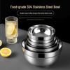 Chu Wanya 304 Stainless Steel Double-Layer Insulated Soup Bowls