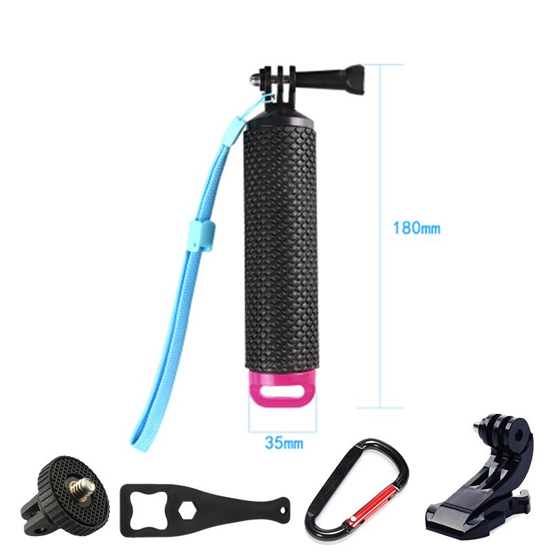 Floating Hand Grip Waterproof Monopod for GoPro Hero 13 12 11 10 9 8 Handler Handle Mount Accessories for Underwater Snorkeling