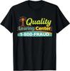 Funny Meme Quality Learing Center Humor Political Tee Walz T-Shirt