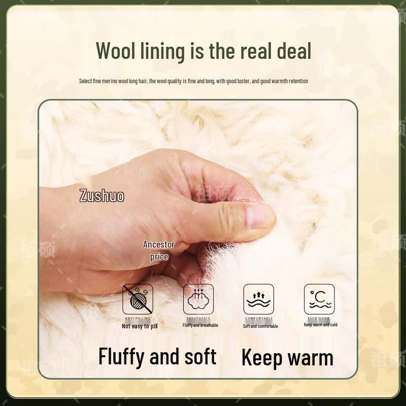 Zushuo Winter Camouflage Military Parka & Wool Coat