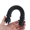Car Air Filter Intake Manifold Black Breather Pipe Hose 13717803842 Black Rocker Cam Cover Intake Manifold for BMW N47 N57 1 3 7