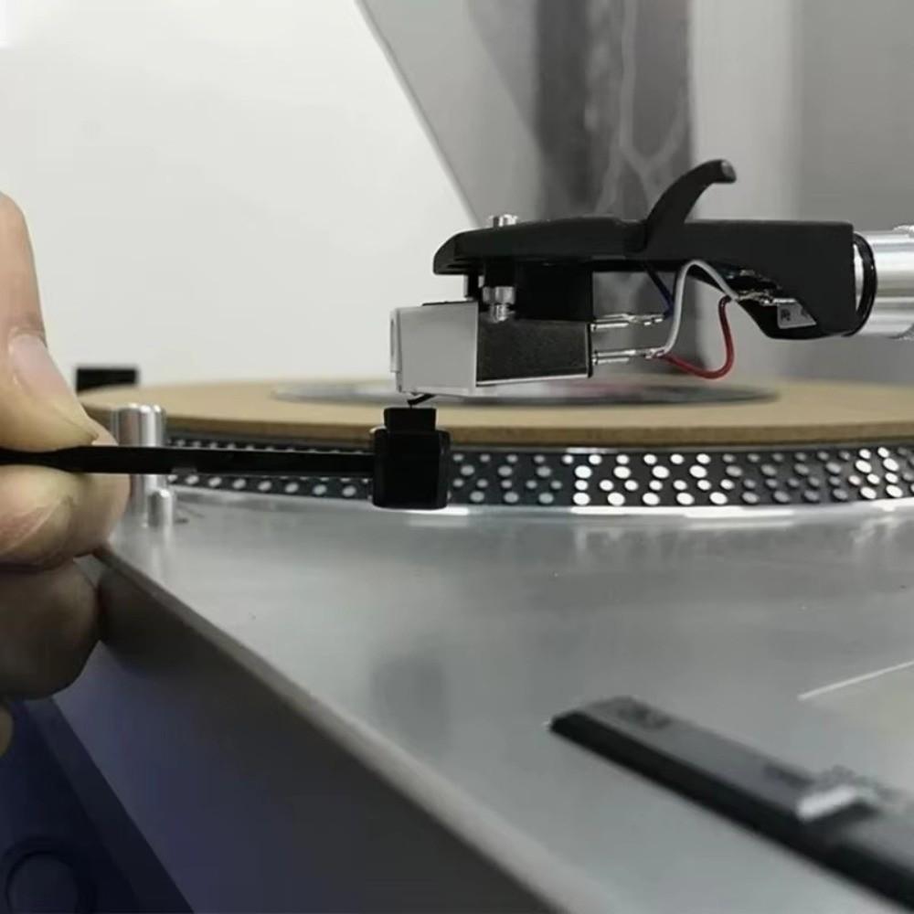 Anti-static Turntable Cartridge Stylus Brush Player Cleaning Record Care Vinyl Record Cleaning Brush Phonograph Needle Brush