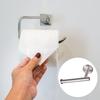 Rustproof Brush Tissue Paper Holders Wall Mount Screw Installation Bathroom Kitchen Space Saving Easy Cleaning