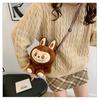 Character Plush Cartoon Shoulder Crossbody Bag For Kids And Use School